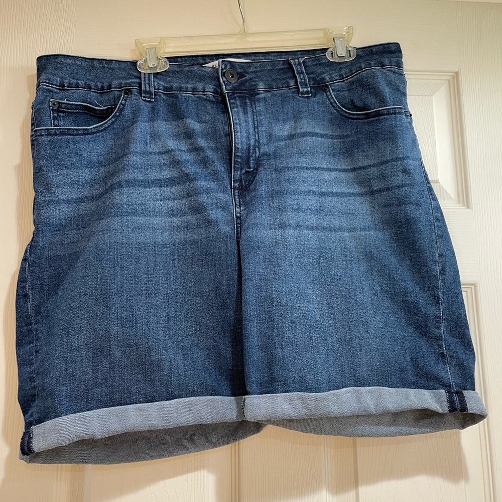Denim Blue Jean Shorts